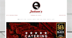 Desktop Screenshot of jacksonfivestarcatering.com